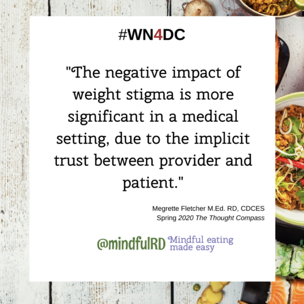 The negative impact of weight stigma